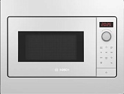 Микроволновая печь встраиваемая Bosch BFL523MW3 (Serie2 / белый / 20л / ширина - 49,5 см / 800Вт)  Белый Микроволновая печь встраиваемая Bosch BFL523MW3 (Serie2 / белый / 20л / ширина - 49,5 см / 800Вт) Белый