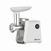 Мясорубка Sakura SA-6431W (1600 Вт/ реверс/ 2 насадки/ белый)   Мясорубка Sakura SA-6431W (1600 Вт/ реверс/ 2 насадки/ белый)