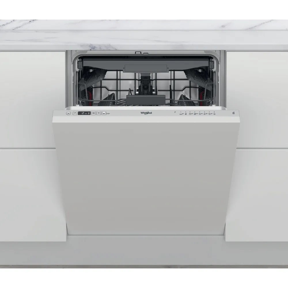 Машина посудомоечная встраиваемая 60 см Whirlpool WIC 3C26 F (14 комплектов / 3 полки / расход воды - 9 л / 6th Sense / А++)