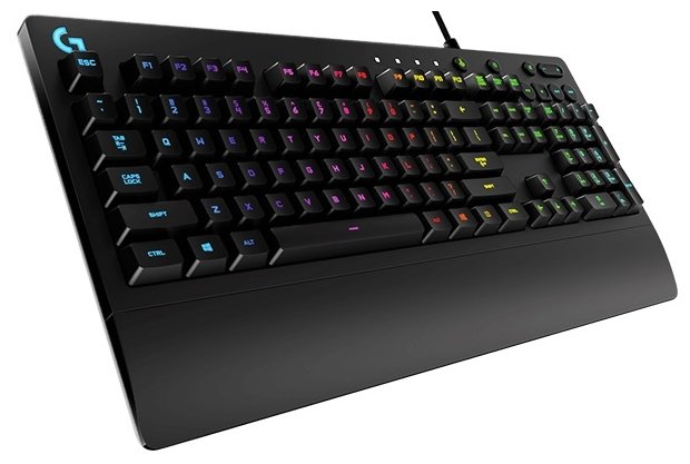 Игровая клавиатура Logitech G213 Black USB С RGB-подсветкой (920-008092)