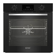 Духовой шкаф Indesit IFE 3644 J BL (72 л / до 250 °C / Чёрный / Паровая очистка / Гриль / Съемные направляющие / А)  Чёрный Духовой шкаф Indesit IFE 3644 J BL (72 л / до 250 °C / Чёрный / Паровая очистка / Гриль / Съемные направляющие / А) Чёрный