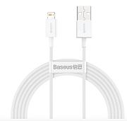 Кабель Baseus Superior Series Lightning - USB 1м, белый  Белый Кабель Baseus Superior Series Lightning - USB 1м, белый Белый