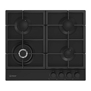Поверхность газовая Indesit THPM 642 WS/BL/I (Чёрный / чугун. решетки / 4 конфорки (1,75/1,0/1,75/3,3 кВт) / WOK / газконтроль / электроподжиг)  Чёрный Поверхность газовая Indesit THPM 642 WS/BL/I (Чёрный / чугун. решетки / 4 конфорки (1,75/1,0/1,75/3,3 кВт) / WOK / газконтроль / электроподжиг) Чёрный