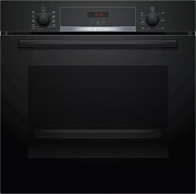 Духовой шкаф Bosch HBA534BB0 (Serie4 / 71 л / до 275 °C / Чёрное стекло / Гриль / съемные направляющие / EcoClean Direct (задняя стенка) / A)  Чёрный Духовой шкаф Bosch HBA534BB0 (Serie4 / 71 л / до 275 °C / Чёрное стекло / Гриль / съемные направляющие / EcoClean Direct (задняя стенка) / A) Чёрный