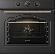 Духовой шкаф Gorenje BOS67371CLB (Classic / Черный матовый / SilverMatte / GentleBake / AirFry / AquaClean / CompactDoor)  Чёрный Духовой шкаф Gorenje BOS67371CLB (Classic / Черный матовый / SilverMatte / GentleBake / AirFry / AquaClean / CompactDoor) Чёрный