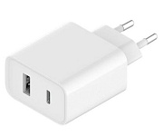 Сетевое зарядное устройство Xiaomi Mi 33W Wall Charger (Type-A+Type-C) (BHR4996GL)  Белый Сетевое зарядное устройство Xiaomi Mi 33W Wall Charger (Type-A+Type-C) (BHR4996GL) Белый
