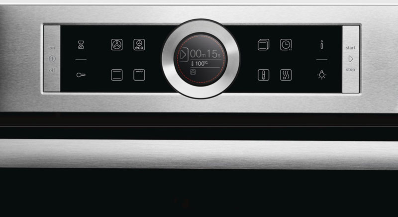 Духовой шкаф Bosch HBG634BS1 (Serie8 / нерж / EcoClean Direct / TFT-дисплей / SoftMove / 4D-HotAir)