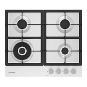 Поверхность газовая Indesit THPM 642 WS/WH/I (Белый / чугун. решетки / 4 конфорки (1,75/1,0/1,75/3,3 кВт) / WOK / газконтроль / электроподжиг)  Белый Поверхность газовая Indesit THPM 642 WS/WH/I (Белый / чугун. решетки / 4 конфорки (1,75/1,0/1,75/3,3 кВт) / WOK / газконтроль / электроподжиг) Белый