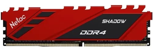 Память DDR4  8GB 3200Mhz Netac Shadow Red NTSDD4P32SP-08R