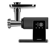 Мясорубка Redmond MG500 (2300 Вт / 2.7 кг/мин / корпус - металл, пластик / лоток - металл / реверс / 7 насадок / чёрный)   Мясорубка Redmond MG500 (2300 Вт / 2.7 кг/мин / корпус - металл, пластик / лоток - металл / реверс / 7 насадок / чёрный)