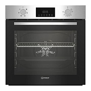 Духовой шкаф Indesit IFE 3644 J IX (72 л / до 250 °C / Нерж. сталь / Паровая очистка / Гриль / Съемные направляющие / А)  Чёрный Духовой шкаф Indesit IFE 3644 J IX (72 л / до 250 °C / Нерж. сталь / Паровая очистка / Гриль / Съемные направляющие / А) Чёрный