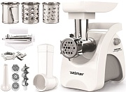 Мясорубка Zelmer ZMM9803B (2200 Вт/ 3 кг/мин/ корпус - пластик/ лоток - пластик/ реверс / 5 насадок / белый)   Мясорубка Zelmer ZMM9803B (2200 Вт/ 3 кг/мин/ корпус - пластик/ лоток - пластик/ реверс / 5 насадок / белый)