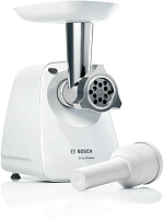 Мясорубка Bosch MFW2500W (1500 Вт/ 1,7 кг/мин/ белый)   Мясорубка Bosch MFW2500W (1500 Вт/ 1,7 кг/мин/ белый)