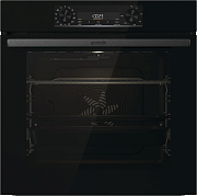Духовой шкаф Gorenje BOS6737E06FBG (Essential / 77 л / до 300 °C / Чёрный, стекло / AquaClean / телескоп. напр. (x1) / А / IconLED / GentleClose)  Чёрный Духовой шкаф Gorenje BOS6737E06FBG (Essential / 77 л / до 300 °C / Чёрный, стекло / AquaClean / телескоп. напр. (x1) / А / IconLED / GentleClose) Чёрный