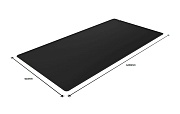 Коврик HYPERX Mat Pad 2XL Gaming Mouse Pad  Чёрный Коврик HYPERX Mat Pad 2XL Gaming Mouse Pad Чёрный