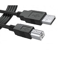 Кабель USB 2.0 A - USB 2.0 B KS-is (KS-466-2), вилка-вилка, для мфу/принтера/сканера, длина - 1.8 метра