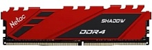 Память DDR4  8GB 3600Mhz Netac Shadow Red NTSDD4P36SP-08R