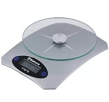 Весы кухонные Sakura SA-6055S (электронные/ платформа/ предел 5 кг/ точность 1 г/ тарокомпенсация)
