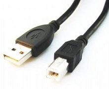Кабель USB 2.0 A - USB 2.0 B GEMBIRD (CCP-USB2-AMBM-6), вилка-вилка, для мфу/принтера/сканера, премиум качество, длина - 1.8 метра