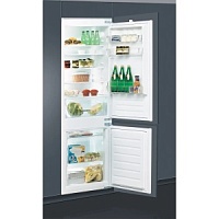 Холодильник встраиваемый Whirlpool ART 66102 (Объем - 273 л / Высота - 177 см / A++ / Белый / капельная система)