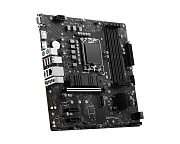 Материнская плата MSI PRO B760M-P DDR4 /LGA 1700, Intel B760, 4xDDR4, 2xM2, 4xSATA, HDMI+DP+VGA, Micro-ATX/