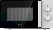 Микроволновая печь Gorenje MO20E1WH (Essential / 20 л, 800 Вт, переключатели поворотный механизм, белый/черный)