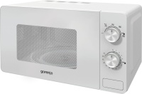 Микроволновая печь Gorenje MO20E1W2 (Essential / 20 л, 800 Вт, переключатели поворотный механизм, белый) Белый