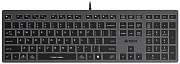 Проводная клавиатура A4Tech Fstyler FX60, (Полноразмерная/Кабель 1.5м/Ножничная), Серая