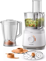 Кухонный комбайн Philips HR7320/00 (700Вт / 2.1л / блендер, тёрка)   Кухонный комбайн Philips HR7320/00 (700Вт / 2.1л / блендер, тёрка)