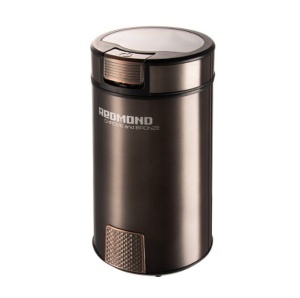 Кофемолка Redmond RCG-CBM1604 (280 Вт / 50 г / бронзовый) кофемолка redmond rcg m1608 электрическая ножевая 160 вт 60 г серебристая