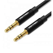 Кабель аудио Vention (3.5mm Jack M - 3.5mm Jack M), длина 1 м. черный