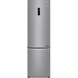 Холодильник LG GBB72PZDMN (V+ / Объем - 384 л / Высота - 203см / A++ / Серебристый / NoFrost / Smart Inverter™ / LG SmartThinQ™ / Wi-Fi) холодильник lg gbp62dsngn объем 384 л высота 203см a серебристый total nofrost smart inverter™ fresh converter™