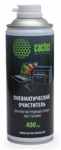Пневматический очиститель Cactus CSP-Air400 для очистки техники 400мл спрей cactus csp sc250 для очистки кондиционеров 250мл