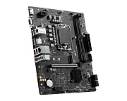 Материнская плата MSI PRO H610M-E DDR4 /LGA 1700, Intel H610, 2xDDR4, 1xM2, 4xSATA, HDMI+VGA, Micro-ATX/