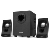 DSP Колонки 2.1 SVEN MS-85 */ 2×2.5+5W / дерево / black