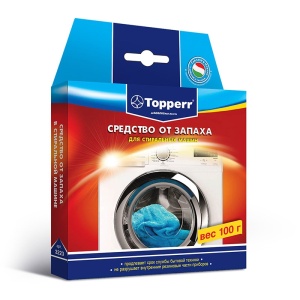 Средство от запахов в стиральной машине Topperr 3223 замок люка убл стиральной машины ardo 530000202