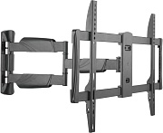 Кронштейн для ТВ Cadena LPA50-463L чёрный, для 32"-70", наклон 15°, поворот 90°, нагрузка до 35 кг, расстояние до стены 49-610 мм