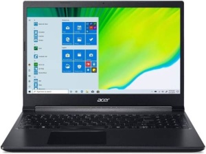 Ноутбук Acer Aspire 7 A715-76G (Intel Core i5-12450H 2.0GHz/15.6/1920x1080 IPS 144Hz/8GB/512GB SSD/NVIDIA GeForce RTX 2050 4GB/Black/ENG)