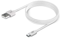 Кабель Borasco USB Type-C - USB, 1 метр, белый (34850)