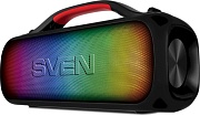 Беспроводная портативная колонка SVEN PS-360 / 24W / TWS / microSD / IPx6/ USB / Bluetooth / Батарея 3000mAh  / Чёрный / материал – пластик