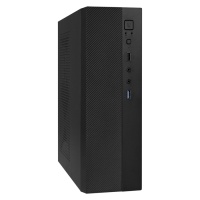 Корпус ExeGate MI-301U-300 (mini-ITX/mATX,95*290*295mm 3*2.5int БП F300S с вент. 4см, 1*USB3, 1*USB2, черный) EX291270RUS