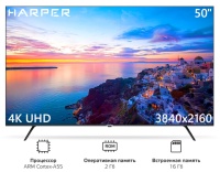 Телевизор HARPER 50U770TS 4K UHD Android TV