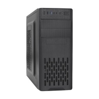 Корпус ExeGate CP-606U-AB600  (ATX, 2*5,25"ext,1*3.5"ext, 2*3.5"int, 3*2.5" AB600 с вент. 8см, 1*USB3,1*USB2,6PCE slot аудио, черный), EX292999RUS