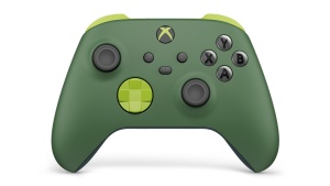 Геймпад Microsoft Xbox Wireless Controller Green Eko Remix + Play and Charge Kit (QAU-00114) док станция для быстрой зарядки для контроллера xbox series x s xbox one s x elite 2 шт аккумуляторных батарей для xbox one с крышками