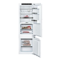 Холодильник встраиваемый Bosch KIF87SDB0 (Serie8 / Объем - 237 л / Высота - 175 см / Жесткое крепление фасадов / Low Frost / VitaFresh pro / A+++)