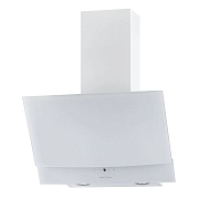 Вытяжка наклонная KRONA ALVA 600 white S (633 м³/ч / 65 Вт / LED освещение 2x1.5 Вт / ширина - 59.5 см / белый / cтекло)