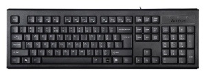 цена Клавиатура A4Tech KR-83, 1.4м., черный.