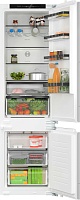 Холодильник встраиваемый Bosch KIN96SFD0 (Serie4 / Объем - 290 л / Высота - 193.5см / Слайдерное крепление фасадов / NoFrost)