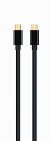 Кабель miniDisplayport - miniDisplayport GEMBIRD (CCP-mDPmDP2-6), вилка-вилка, DisplayPort v.1.2, длина - 1.8 метра