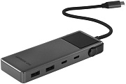 Док-станция/Сетевой адаптер 6-в-1 UGREEN CM888 (35998) UNO (4K@60Hz USB-C To HDMI+2*USB 3.2 A+2*USB 3.2 C+PD) серый